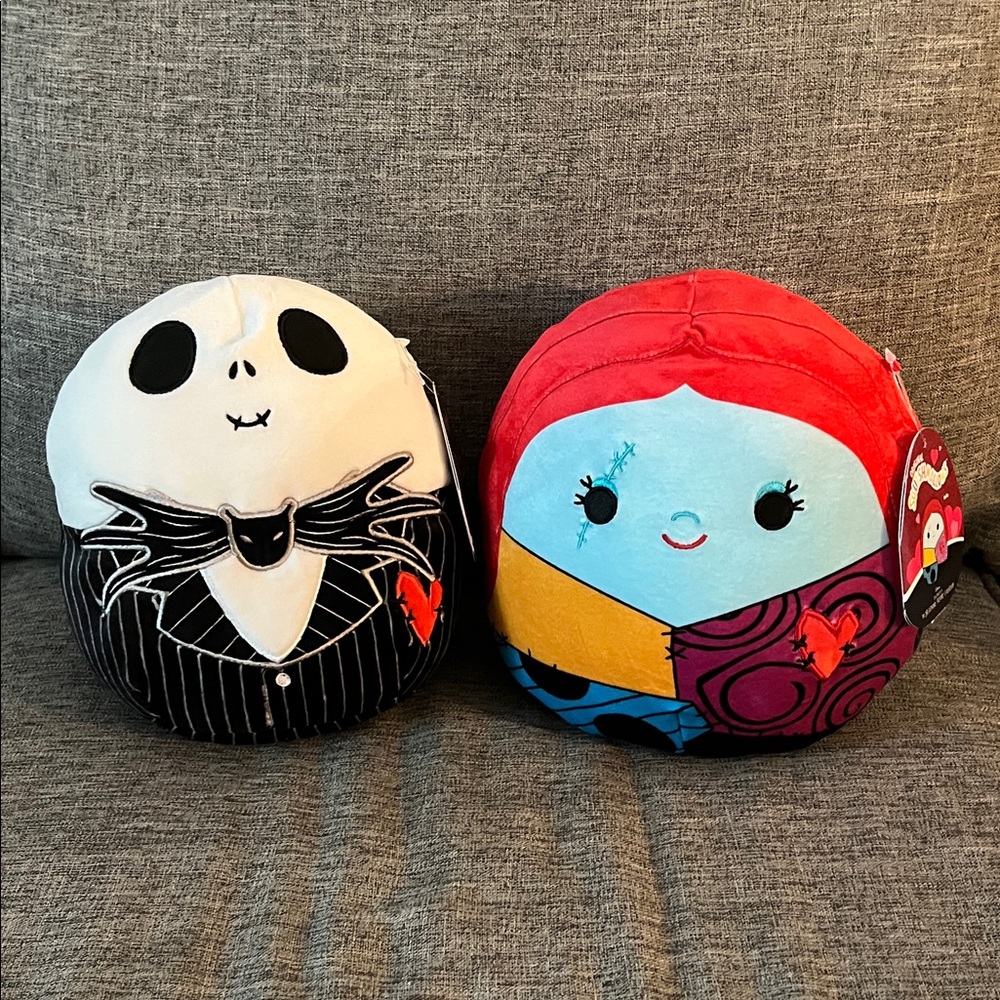 Jack and Sally Plush Set